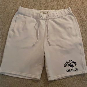 White Cotton Shorts
